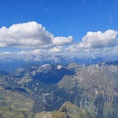 Flugwegposition um 13:16:08: Aufgenommen in der Nähe von Gemeinde Weißpriach, 5573, Österreich in 2835 Meter